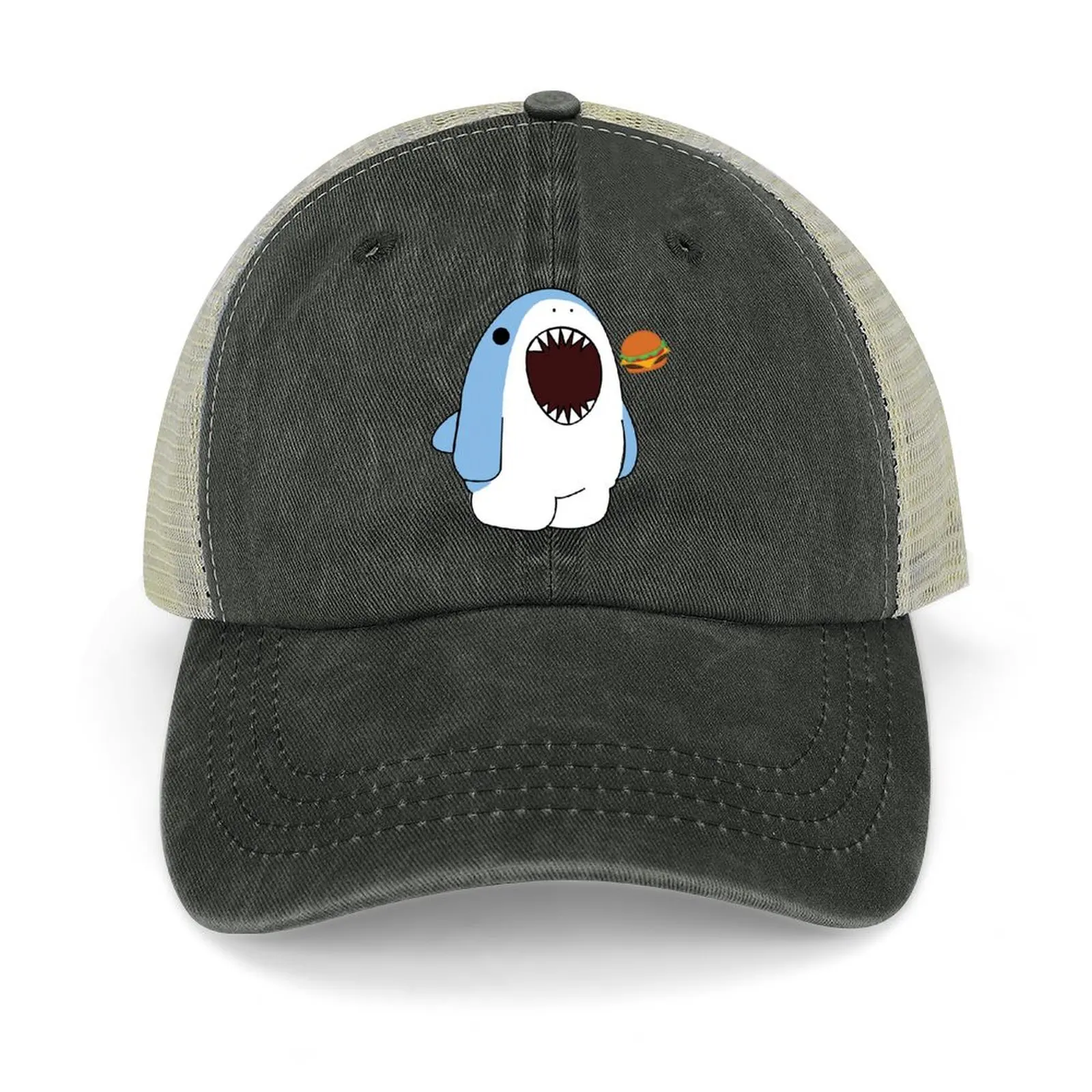 

*CHOMP CHOMP* Бейсбольная кепка Hangry Shark, шляпа для папы, роскошная брендовая кепка на заказ, кепки в стиле хип-хоп для женщин и мужчин