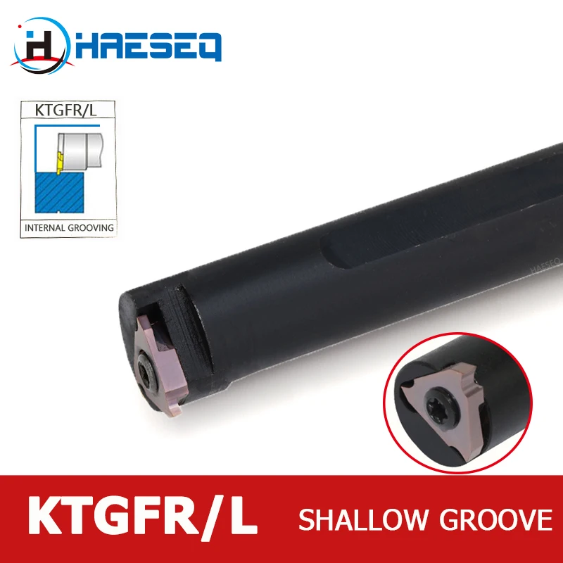 KTGFR KTGFL Internal Groove Machining Turning Cutter Bar 16 20 25 32mm Shallow Grooving Tool Holder for TGF32R TGF32L Insert