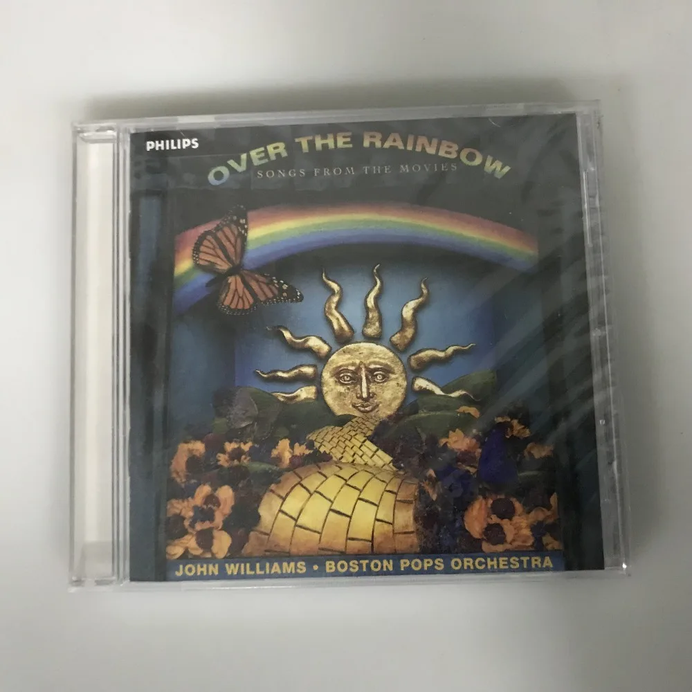 CD 'Over The Rainbow Songs From The Movies' Composer American Pops Orchestra Boston Pops Orchestra 1992 1990s CD Jewel Case Warm