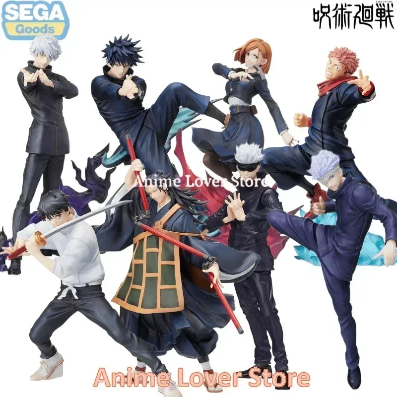 

In Stock SEGA Original Jujutsu Kaisen Satoru Gojo Geto Suguru Okkotsu Yuta Fushiguro Megumi Itadori Yuji Choso Anime Figure Toys