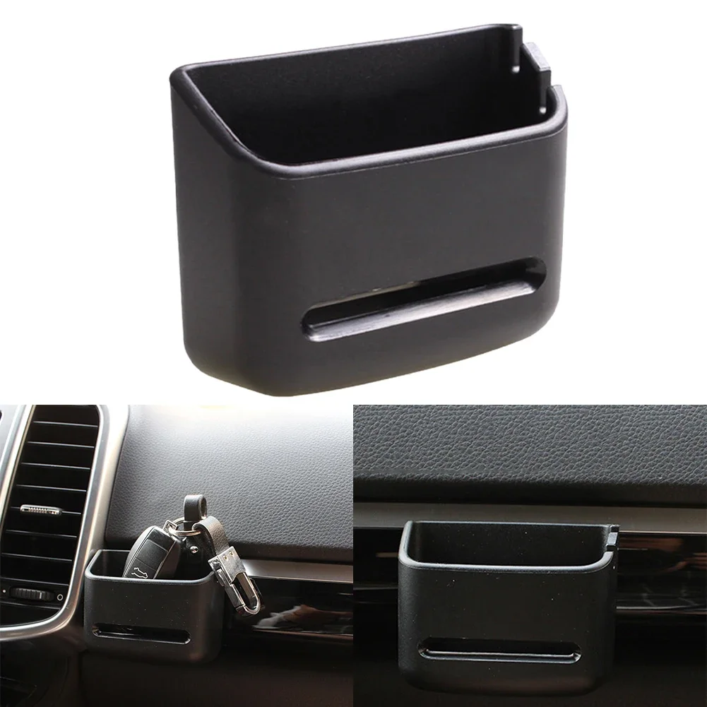 Organizer Storage Box Mobile Phone Holder Replacement ABS Accessories Black Bracket Car Fittings New Practical