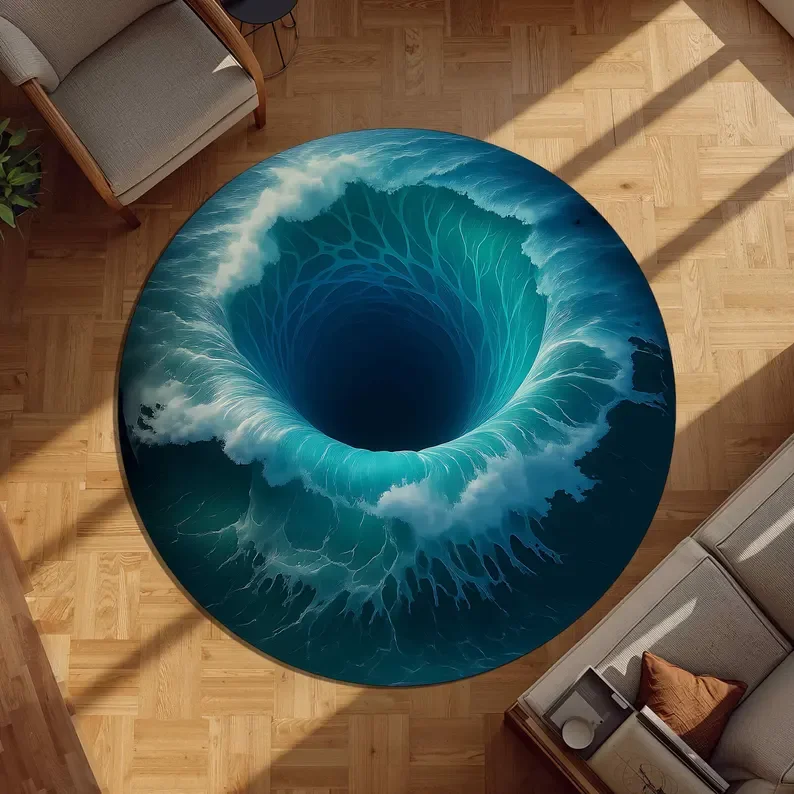 2D Eisbär Runder Teppich Eisgr – Home Bathroom Trends Bewertung und Preis