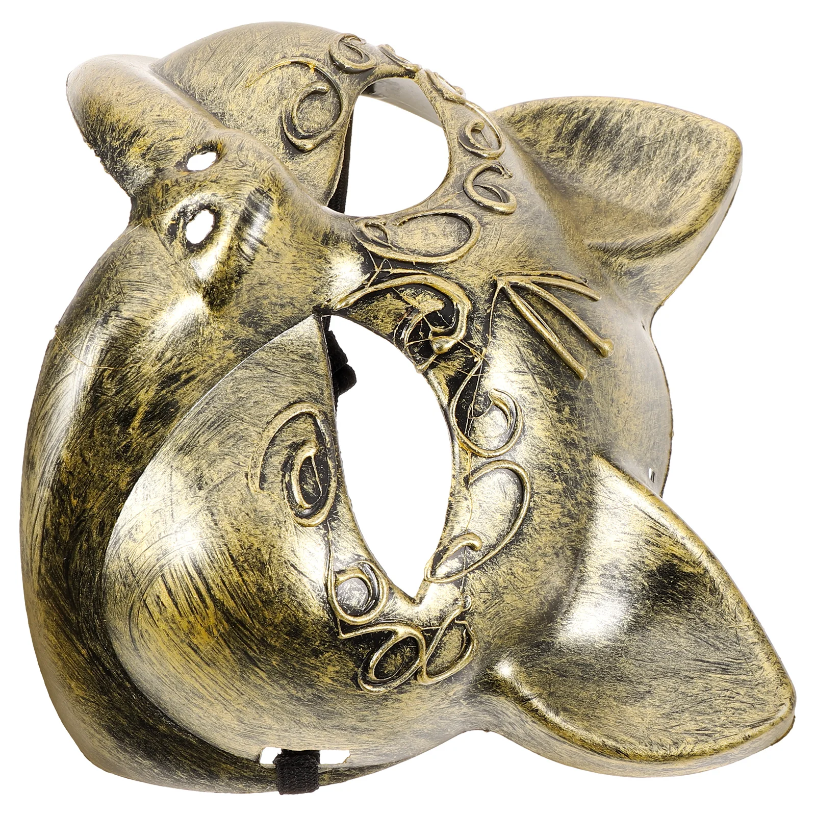 

Creative Cat For Women Halloween Party Masquerade Carnival Cosplay Animal Retro Design Comfortable Half Face Mask