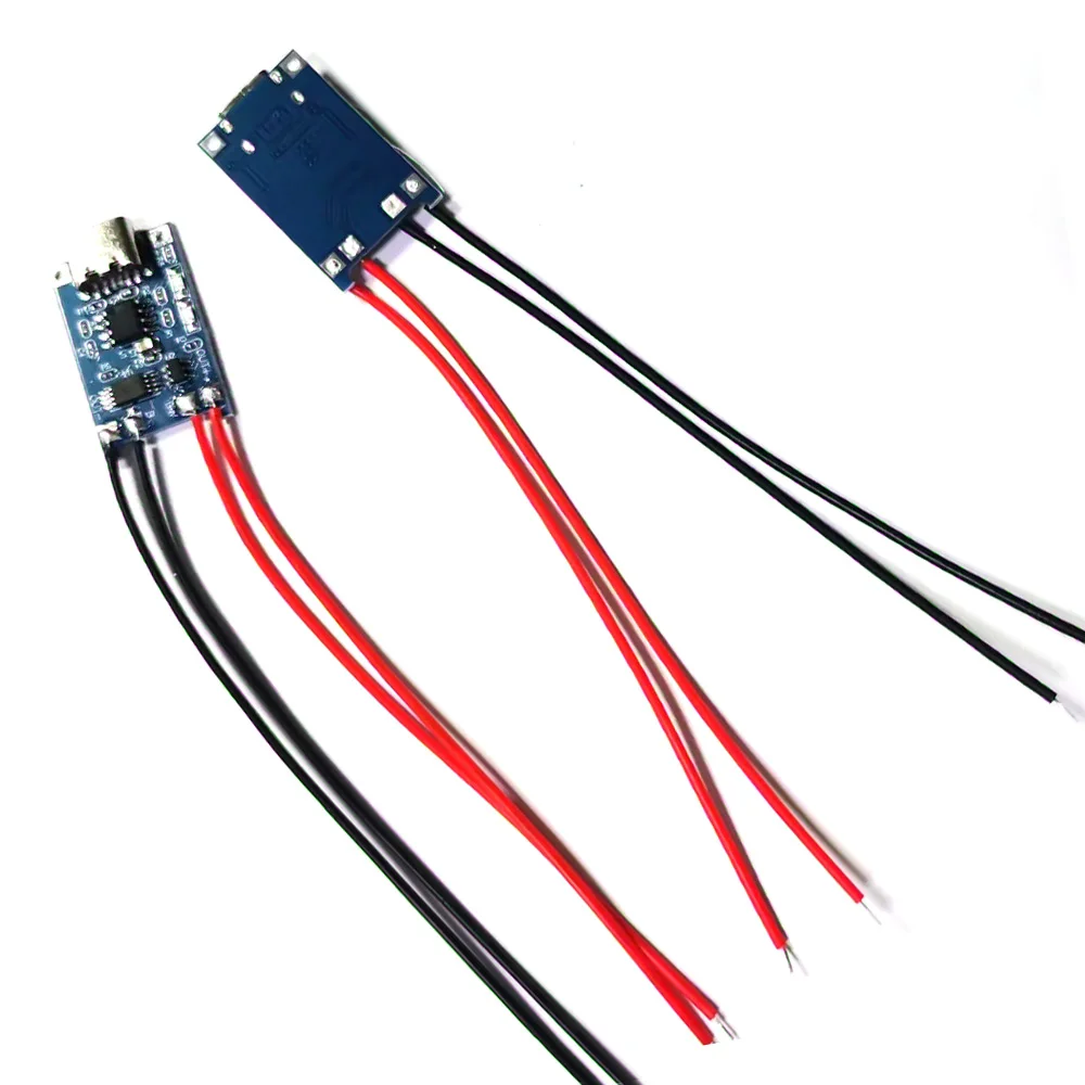 5V 1A Type-C Mini 18650 TP4056 Lithium Battery Charger Module Charging Board with Protection Dual Function Lithium Ion
