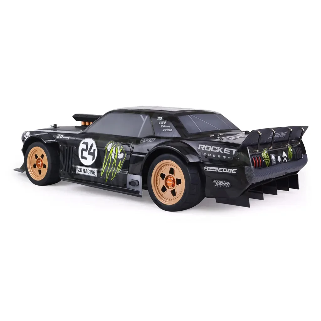 ZD Racing-Monster Truck elétrico com controle remoto, alta velocidade Drift Car, modelos de veículos enormes, 1:7 4WD, EX07, 130 km/h, Presente