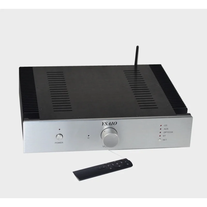 

FOR Japan 5200 1943 tube 300+300W HiFi power amplifier STK350, with Bluetooth 5.0 fiber coaxial remote control function