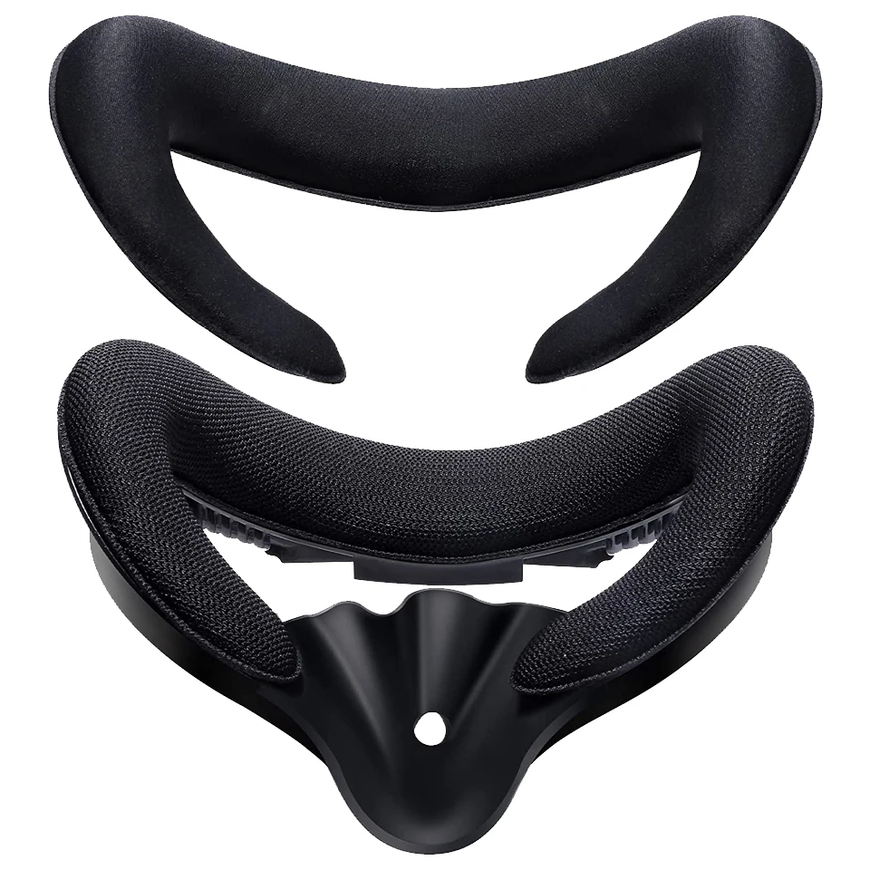 Support d'interface faciale en 3D pour Oculus Quest 2, mousse de remplacement, protection anti-transpiration respirante