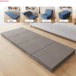 Thickened and Foldable Sponge Mattress Removable and Washable for Lazy People To Lay on The Floor Student Nap Mat Office Tatami