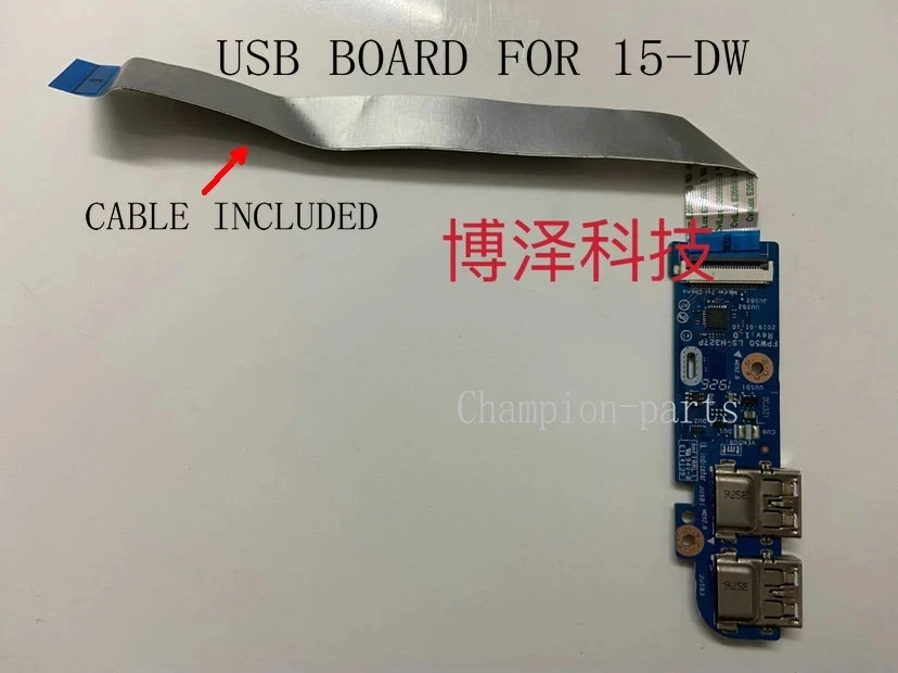 

FAST SHIPPING ORIGINAL FOR HP 15S-DU 15-GW USB AUDIO BOARD FPW50 LS-H321P LS-H327P L52039-001 90 DAYS WARRANTY