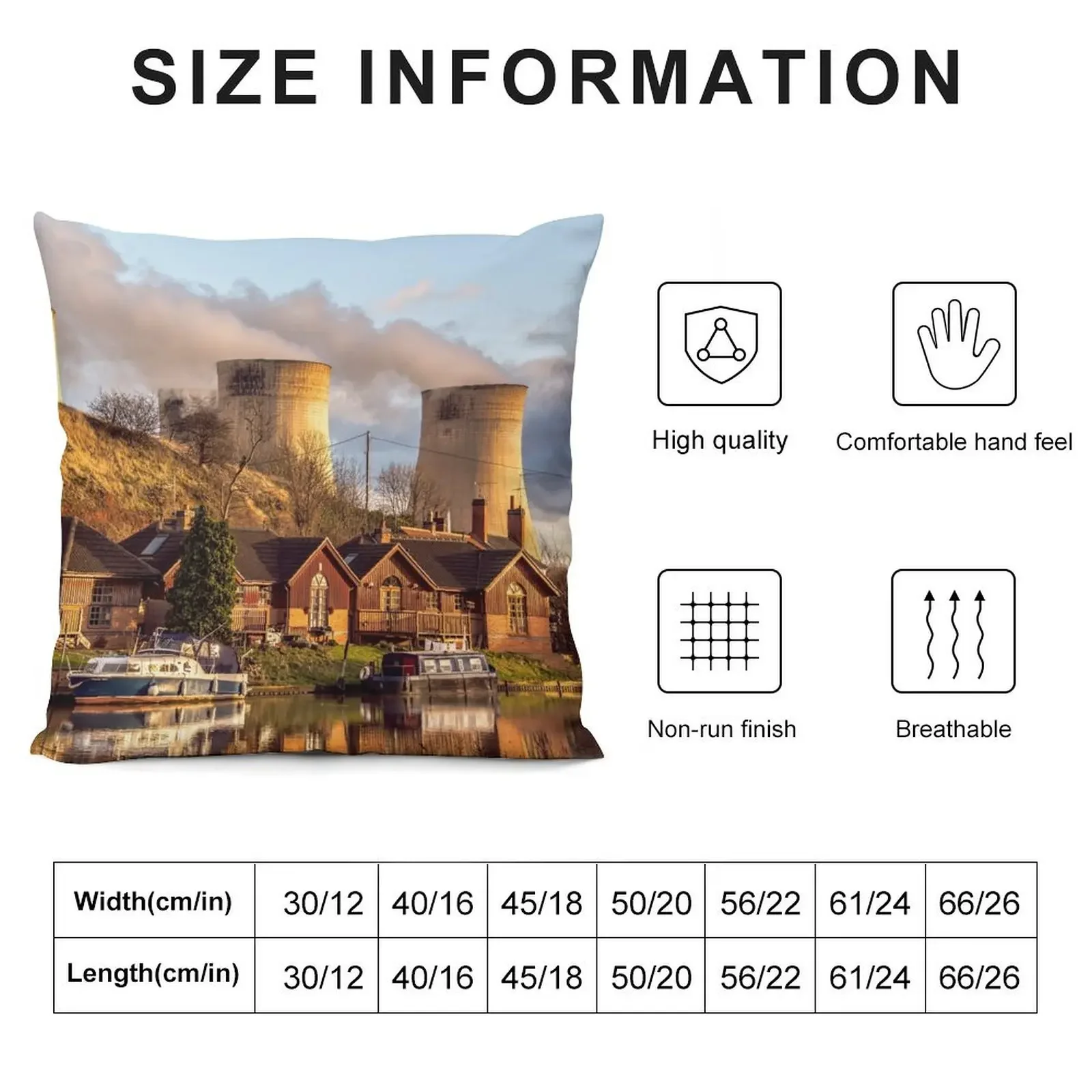 #90 Ratcliffe on Soar Power Station Throw Pillow Luxury Cushion Cover luxury sofa pillows pillow