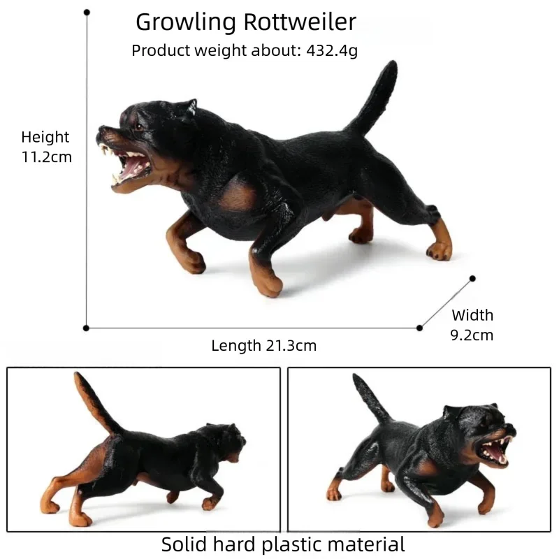 Nowe Figurki Psów Symulacja Szczeniak Zwierzęta Shiba Inu Husky Rottweiler American Bully Saint Bernard Kolekcja Zabawki Prezent dla Dzieci