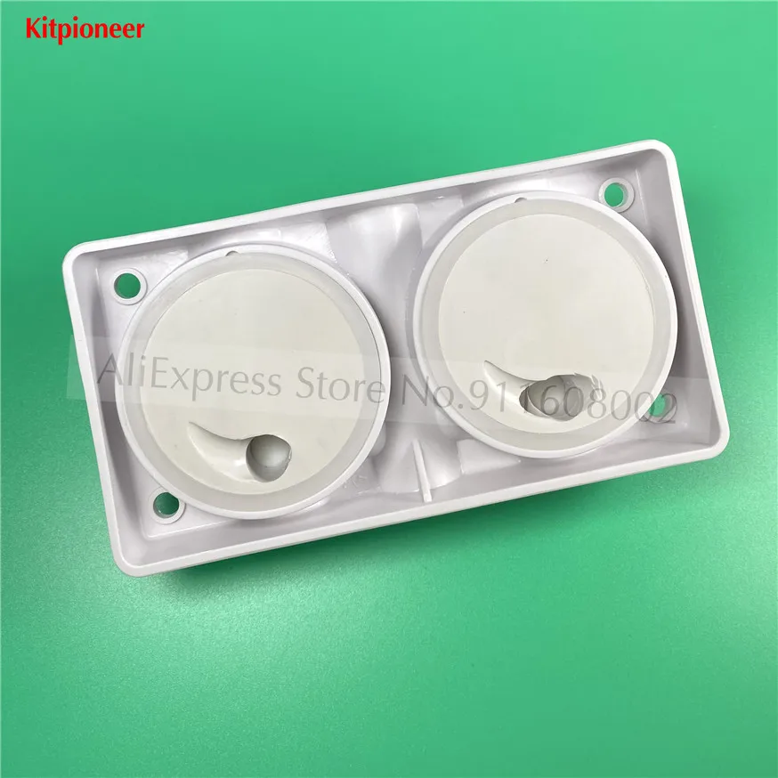 1 Set Special White Front Panel Accessories New Face Plate Fittings Replacement Of BQL838 Soft Ice Cream Machines