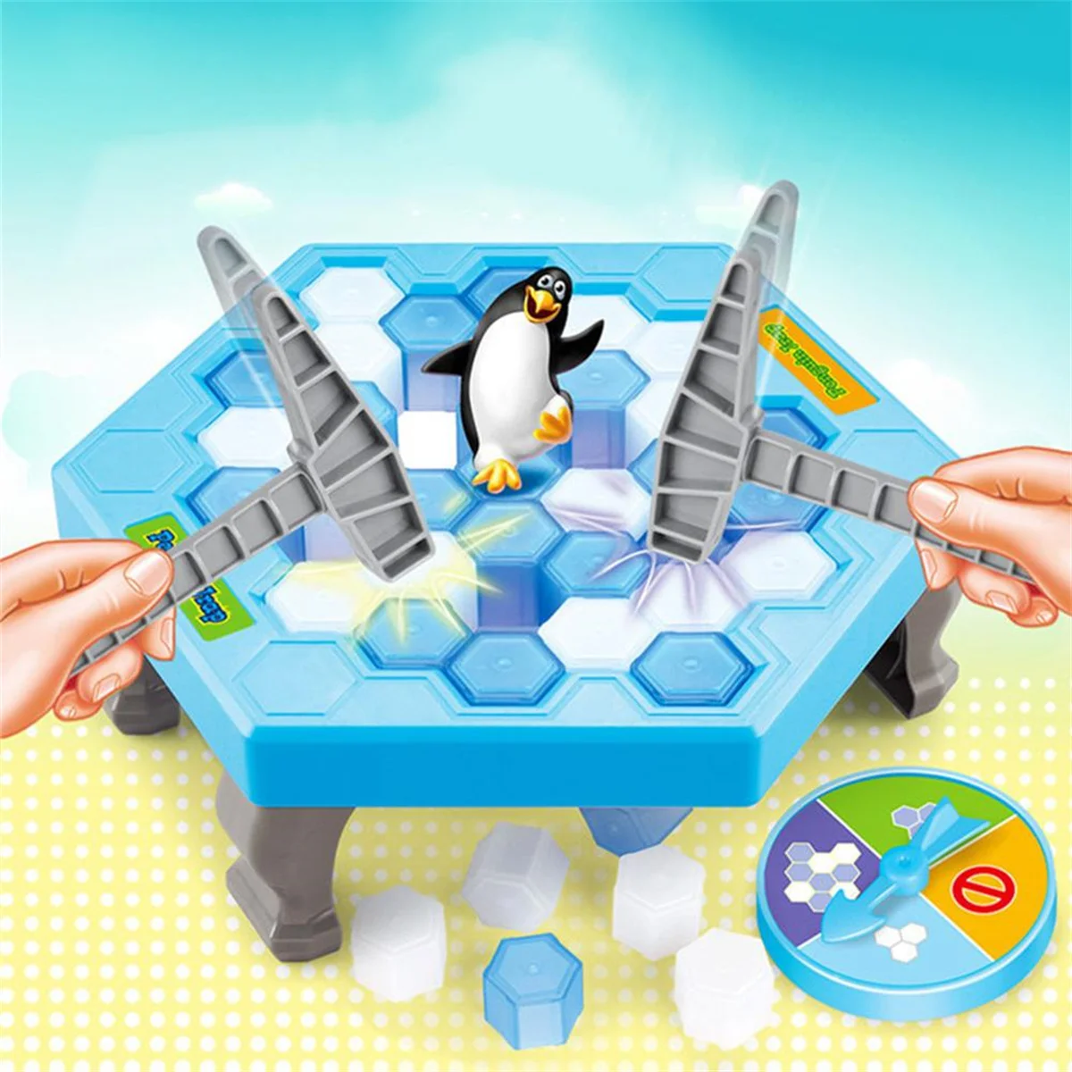 Children Save Penguin Ice Breaker Trap Toys Interesting Parent-child Table Games Children Adult Toys Decompression