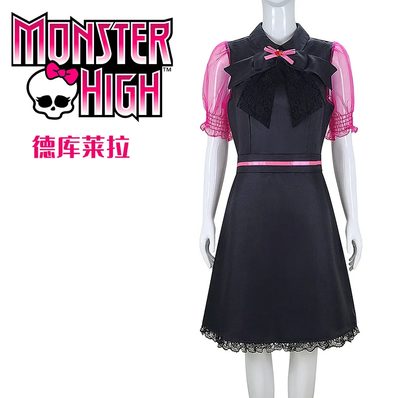 Ula Cosplay Anime Count Fabulous Monster Costume High Draculaura Cosplay Dress Halloween Carnival Clothing