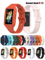 Huawei-pulsera de silicona para reloj inteligente, banda para el brazo, para Huawei Band 7 y 6