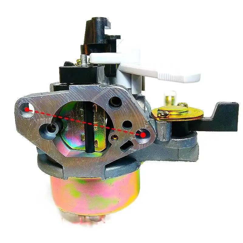 Para genuíno Huayi 177F 9hp Q micro-leme GX270 karting carburador D