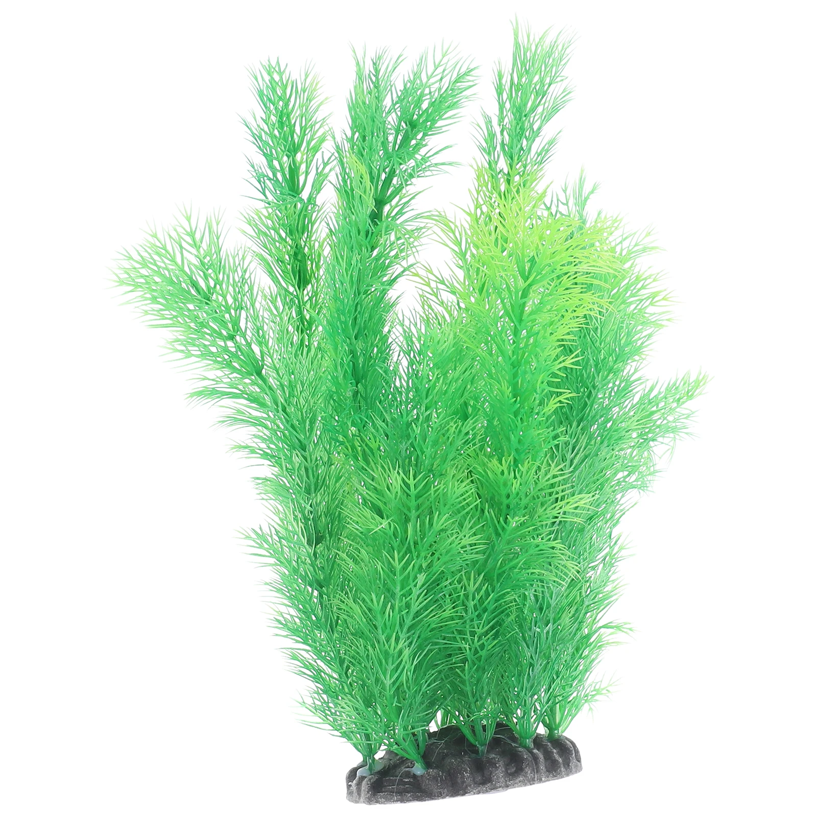 

Plastic Decorations Large Grass Supplies Fake Plants Fish Tank Accessories Lifelike Green Plant nament Durable Safe Material