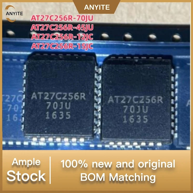 5Pcs/lot   New  AT27C256R-70JU   AT27C256R-45JU  AT27C256R-12JC  AT27C256R-15JC