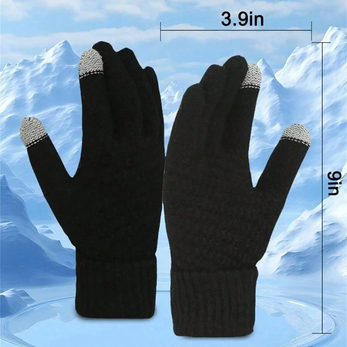 قفازات الشتاء التي تعمل باللمس ركوب الدراجات التزلج الصيد حماية كاملة النخيل يندبروف الرجال النساء قفازات الدراجة قفازات الرياضة في الهواء الطلق