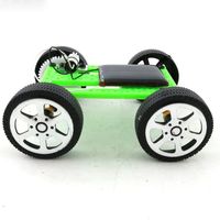 Mini 1Pc Solar Car DIY Assembly Car Children Gadget Powered Robot Puzzle IQ Educational Kit