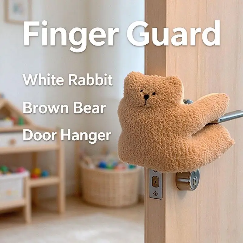 Cute Door Handle Anti-collision Doll Stretchable Door Stopper Gift Slamming Holiday Present for Christmas/Halloween/Thanksgiving