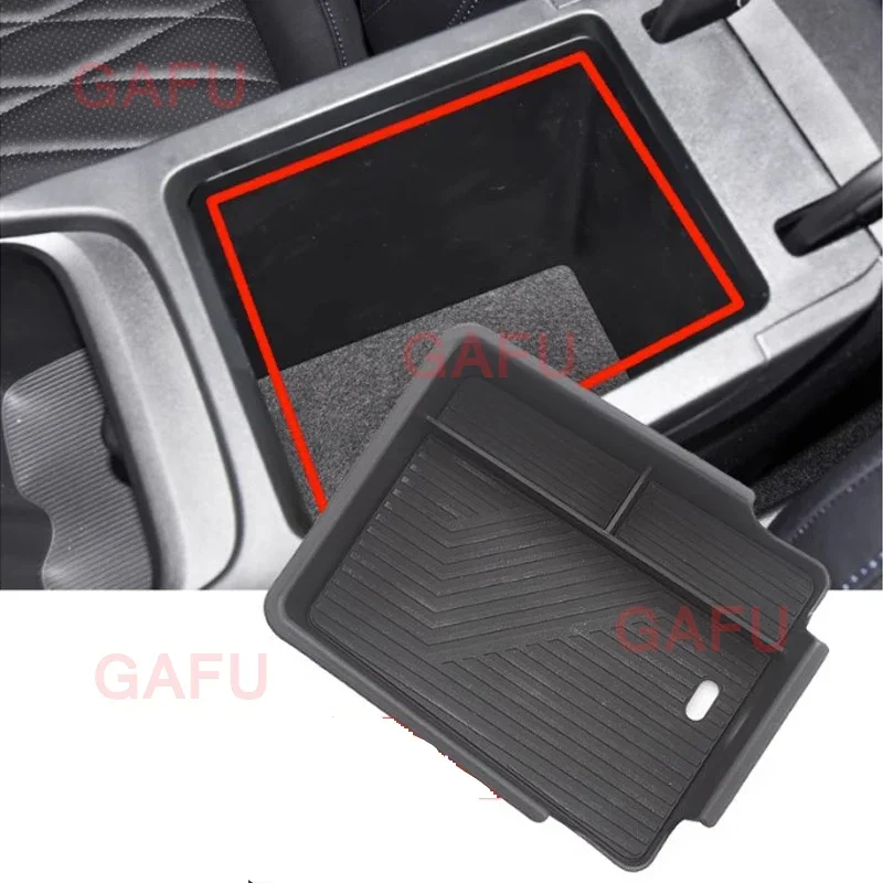 Car Armrest Storage Box for Changan Lamore 2023 Center Console Armrest Box Storage Box Compartment Glove Tray Organiser Case