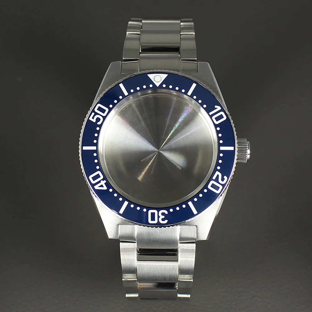 40mm High-quality Watch Case Strap 316L Stainless Steel For Mod SPB149J1 Tiger Whale NH35 NH36 NH38 4R36 Movement Sapphire Glass