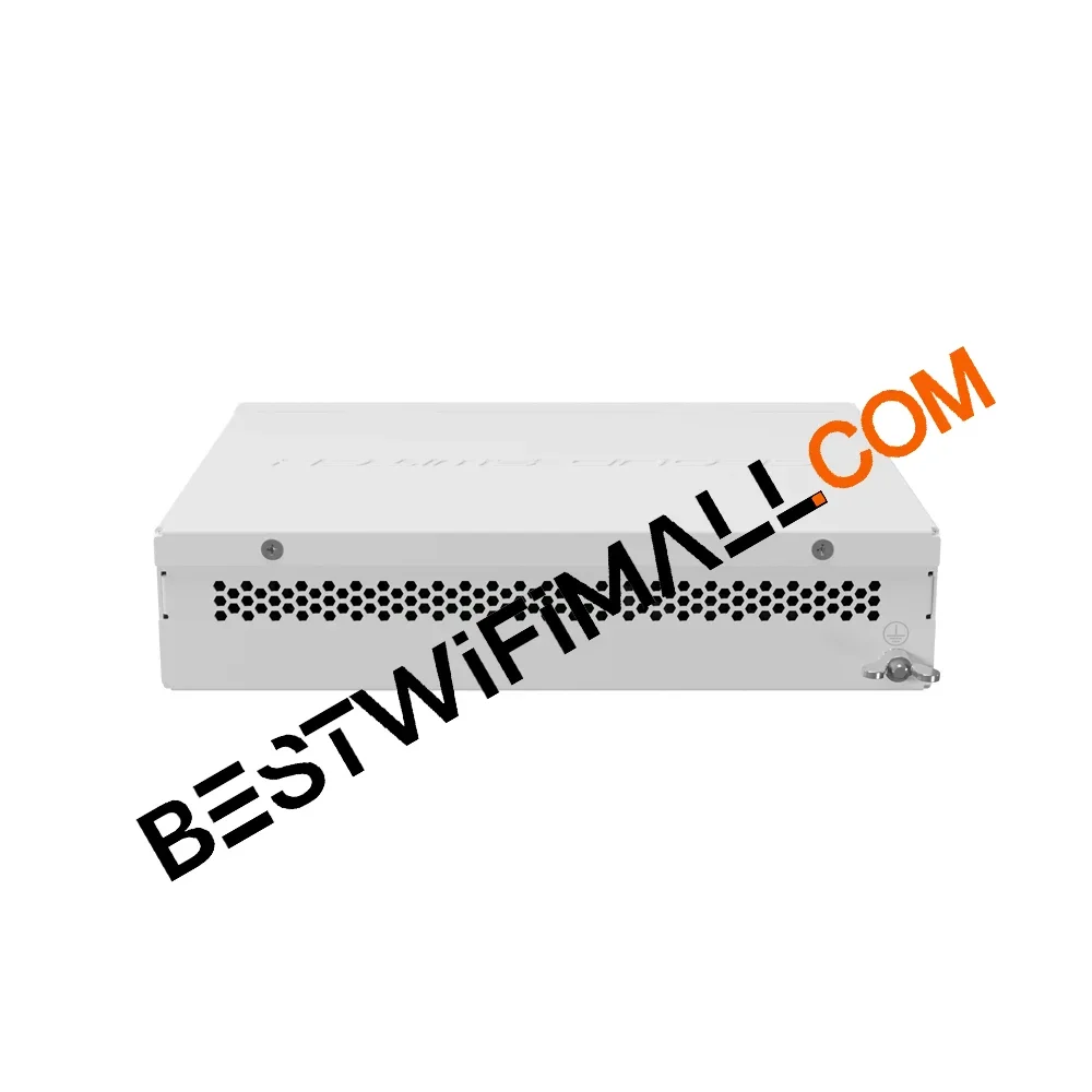 MikroTik CSS610-8G-2S+IN Cloud Smart Switch With Eight 1G Ethernet Ports, Two SFP+ Ports For 10G Fiber Connectivity, MAC Filters