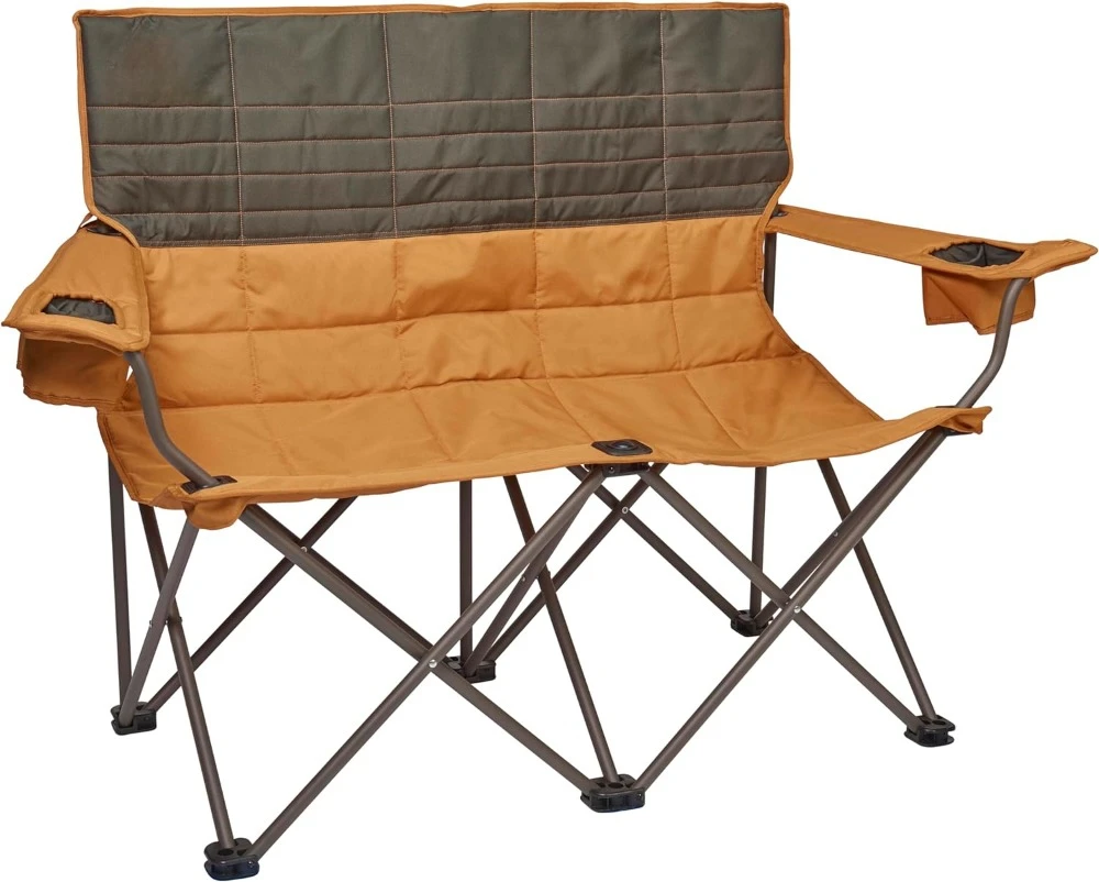 

Loveseat Double Outdoor Camp Chair, 2-Person Camping, Festival, Concert Seat,