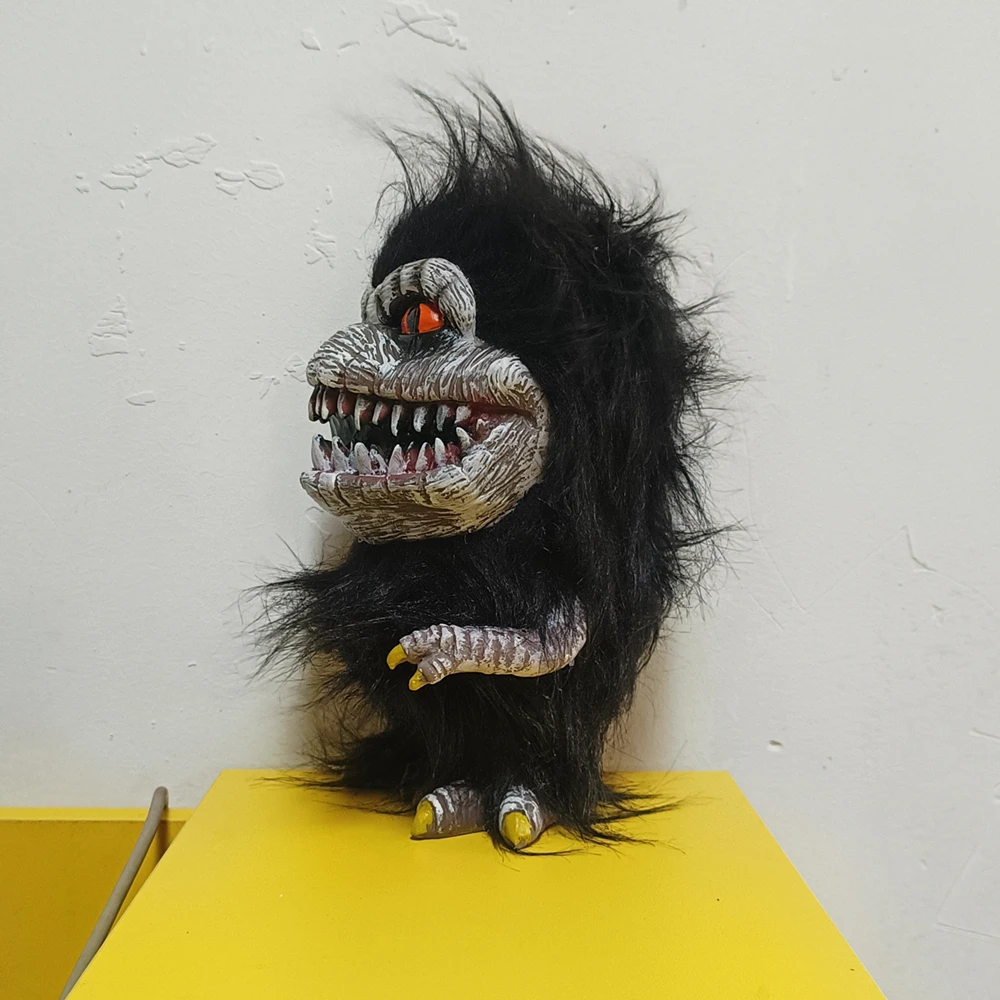Critters Prop Doll Space Crite Plush from Movie Critters Collection Creepy Doll Fugglers Funny Ugly Monsters Gifts