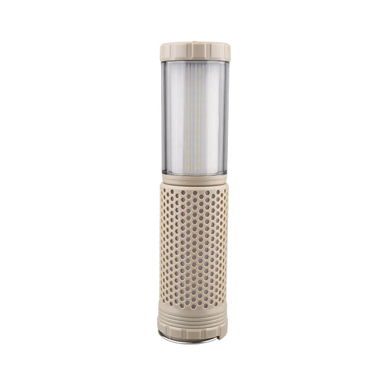 

Outdoor telescopic camping rechargeable two-color atmosphere fill light magnetic work light auto repair portable light