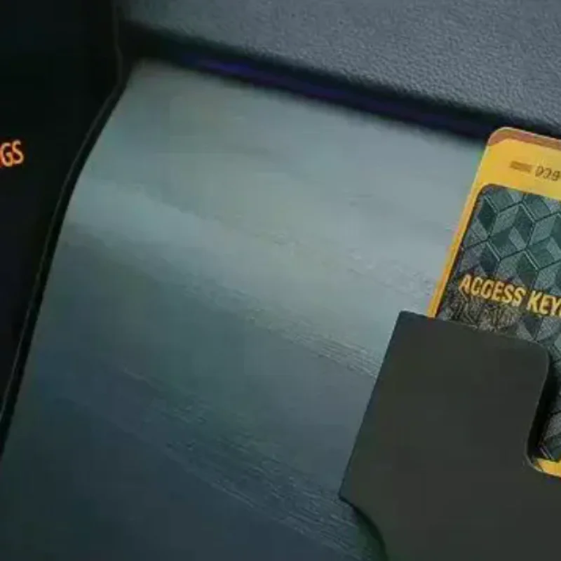 Universal Car Interior Card Holder Multi-function Portable Card Storage Box Car Sun Visor Card Slot Box Crevice Ticket Bracket