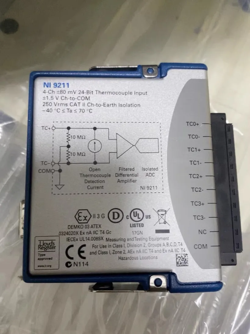 1PC NEW National Instruments  NI 9211 Industrial Temperature and Thermocouple Module#Xing