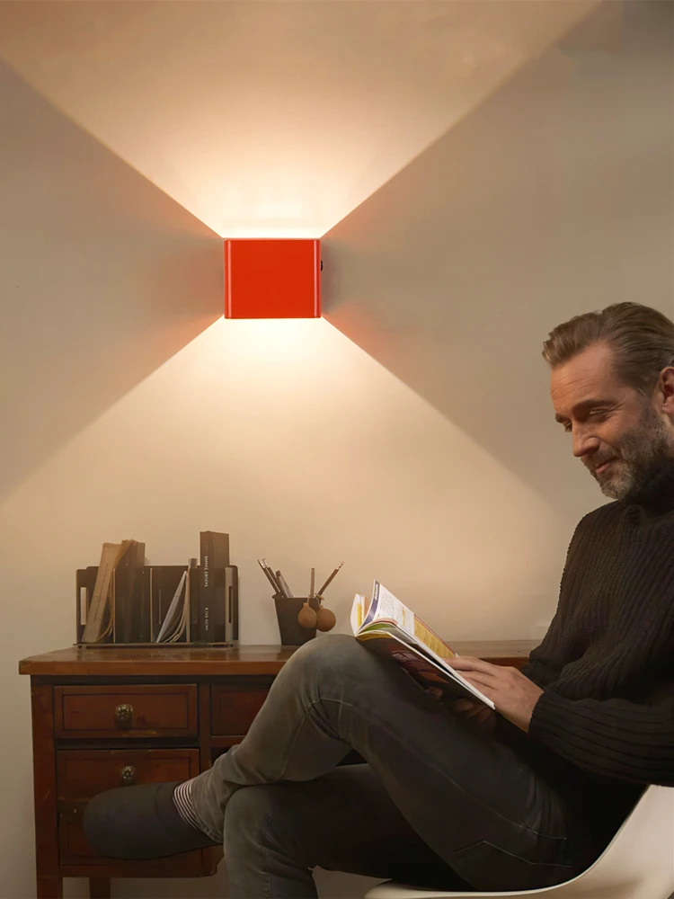 Wandlamp op batterijen, 3 kleurtemperatuur- en helderheidsinstellingen, afstandsbediening en bewegingssensor, draadloze magnetische 4000mAh oplaadbare led-lamp, geschikt voor slaapkamer, woonkamer, - afbeelding 2