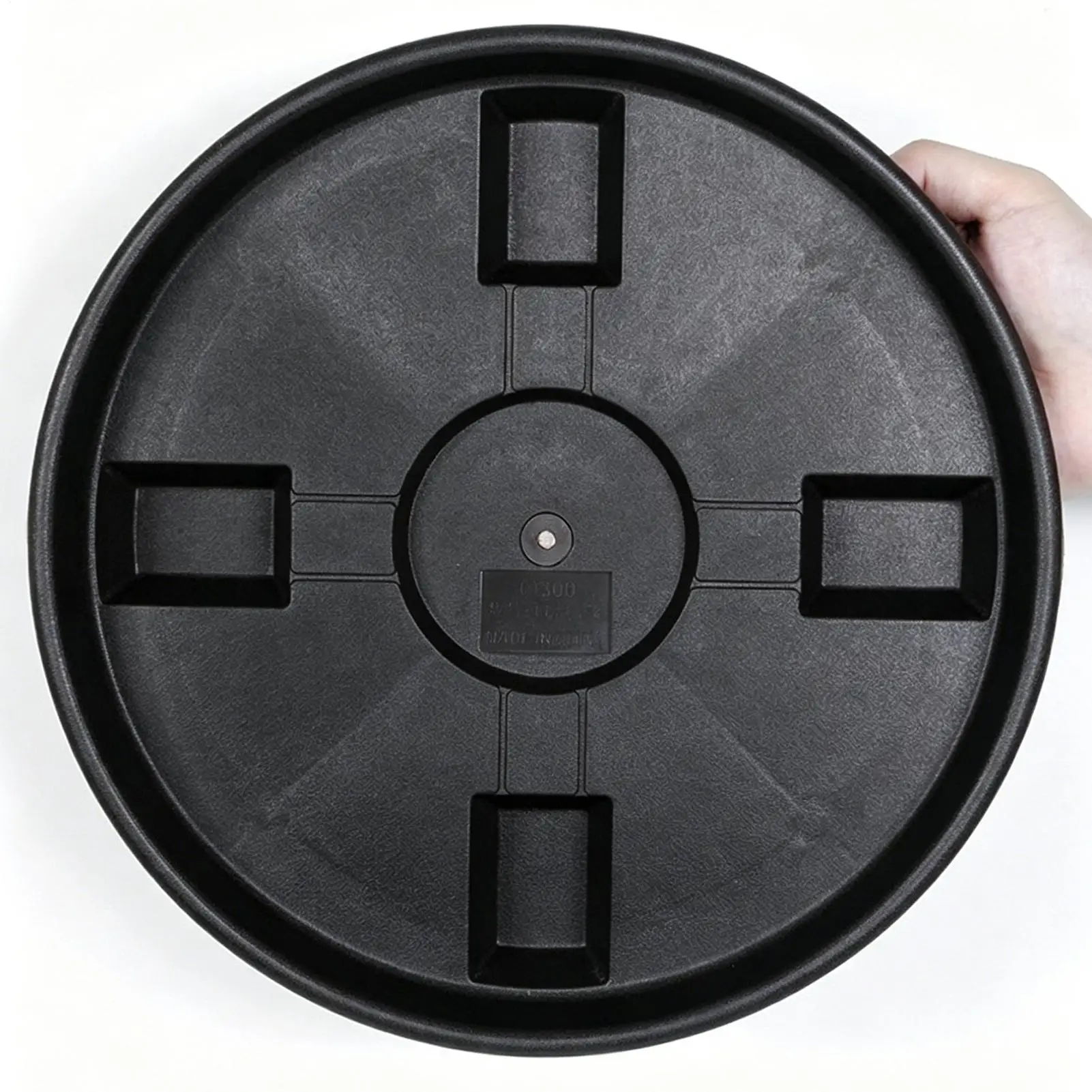 Plant Saucer With Wheels Heavy Duty Planter Pot Tray Plant Pot Rollers With Wheels For Flowers Citrus Indoor Outdoor Garden