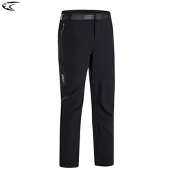 LNGXO-pantalones de senderismo para hombre, ropa impermeable de secado rápido, ligera, para acampar al aire libre, Trekking, correr, escalada y montaña