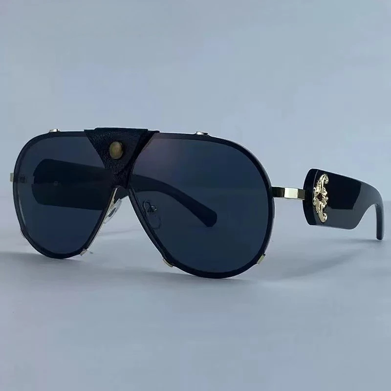 

2025 New Toad Mirror Men's Retro Rimless Alloy Legs Sun Glasses Male Pilot Sunglasses Women Driving UV400 Eyewears Gafas De Sol