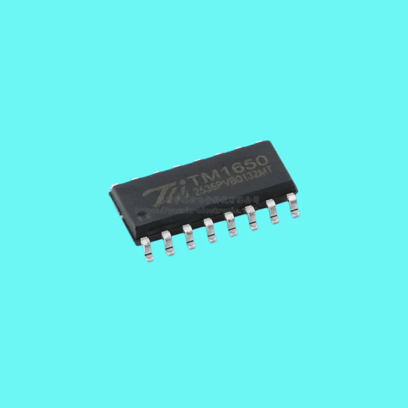 50pcs/TM1650(TA1809D) SOP-16 LED driver control IC chip with keyboard scanning interface