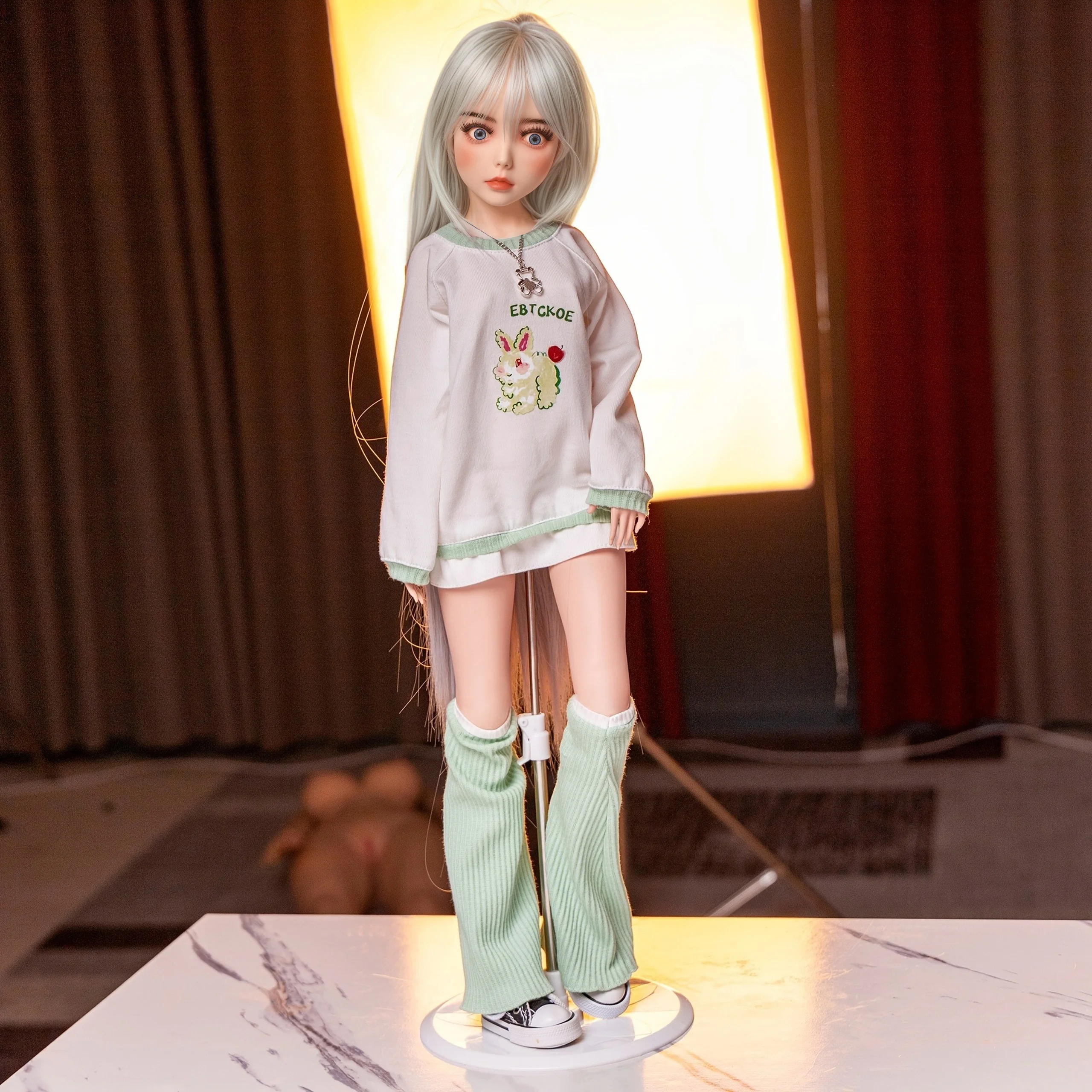 Bambola anime da 70 cm modello YouquD9/giunti mobili/corpo sessuale/scultura testa staccabile/bambola in costume/negozio di bambole regalo squisito