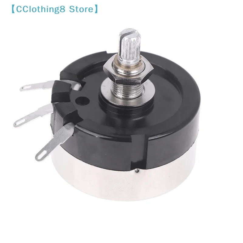 WX200 High Power 15W Single-turn Double-wire Wound Potentiometer 8 Ohm 8Ω Shaft Length 15MM Audio Attenuator【AliS8】