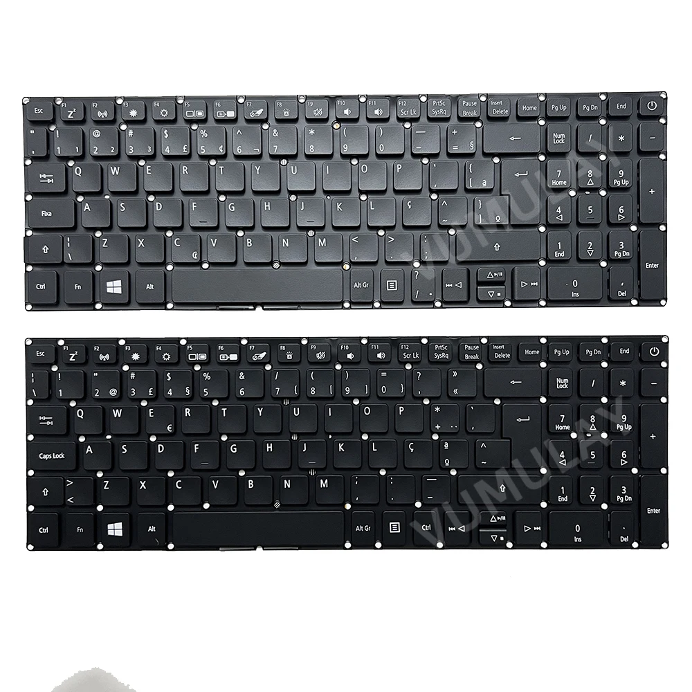 

Brazilian/Portuguese Backlit Keyboard for Acer Aspire A715-71 A715-71G A715-72 A715-72G A717-72 A717-72G a515-51g a517-51g