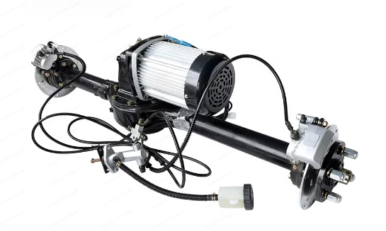 

Задний мост электромобиля с двигателем мощностью 3000 Вт