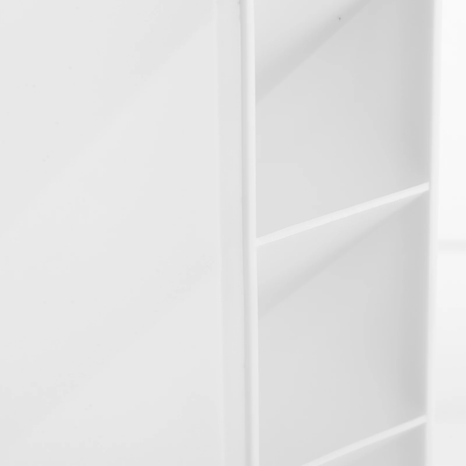 

Creative Pen Container White Plastic Square Desk ganizer Storage Cup For Office Study Room Pen Holder Solution