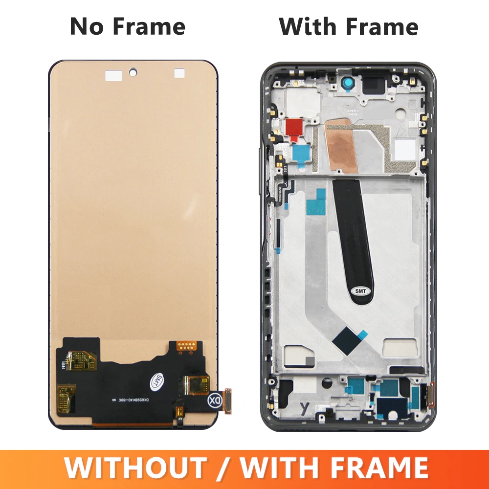 100% Tested For Xiaomi Mi 11i LCD Display Touch Screen Digitizer Assembly Replacement For Xiaomi Poco F3 Redmi K40 K40 Pro LCD