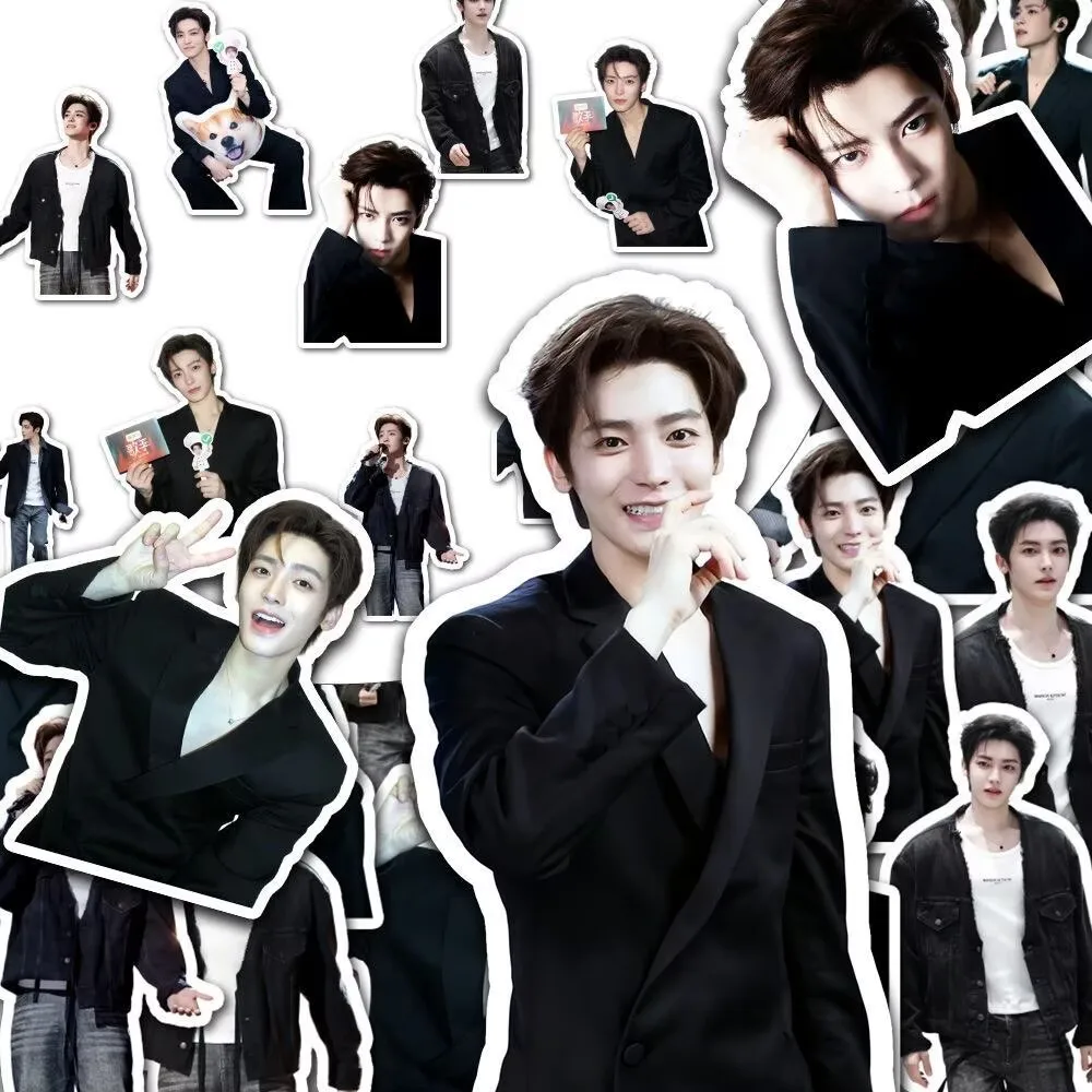 Hou Minghao Singer 2026 Orange High Beauty Handsome God Image Star Material Surrounding DIY Decoration Mobile Account