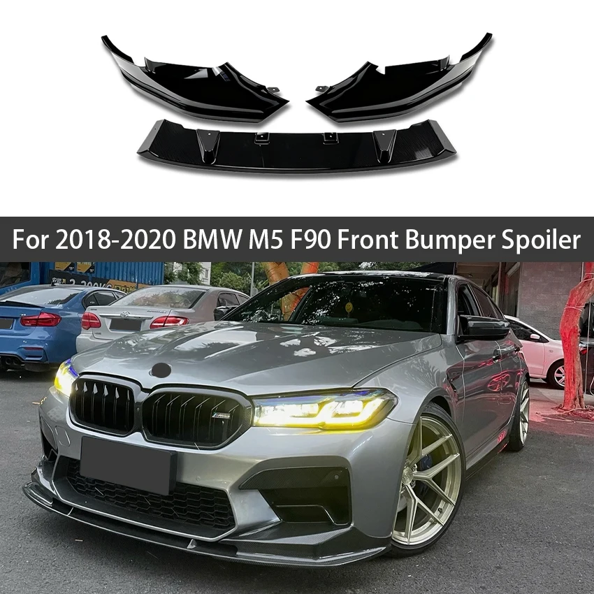 

For 2018 2019 2020 BMW M5 F90 M5 Car Accessories Decorate Spoiler Splitter Diffuser Car Accessories Lower Guard Front Bumper Lip