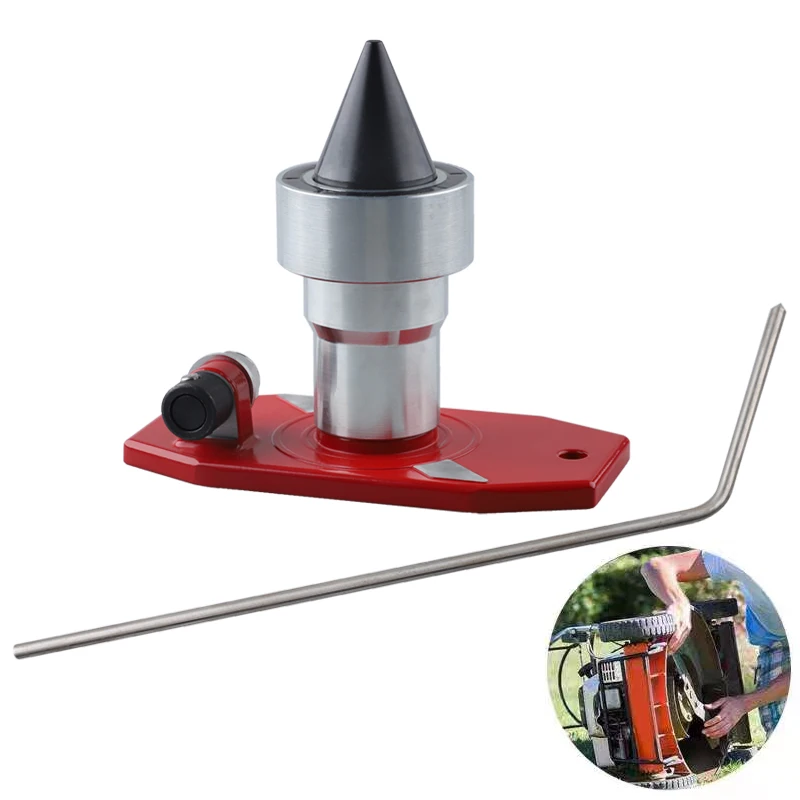 

Lawn Mower Blade Balancer - Magnetic Wall Mount, Reduces Vibration for Smoother Cutting