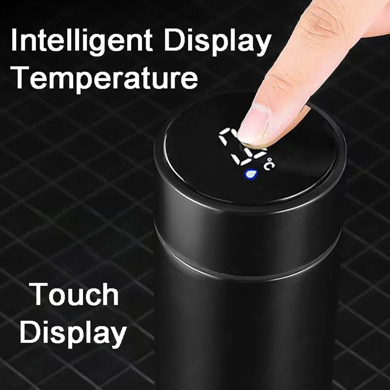 500ML Thermo Cafe Coffee Mug For Denza Z9 D9 N7 N8 N9 X Z9 GT 5 Car Interior Accessories Car Thermos Mug Travel Thermo Cup Mug