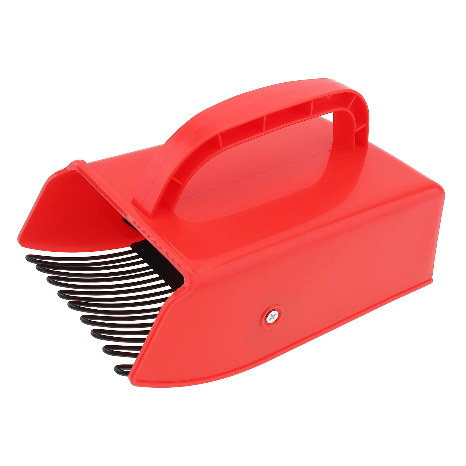 

Red Plastic Berry Picker for Blueberries / Lingonberries / Huckleberries with Metallic Comb, Ergonomic Handle