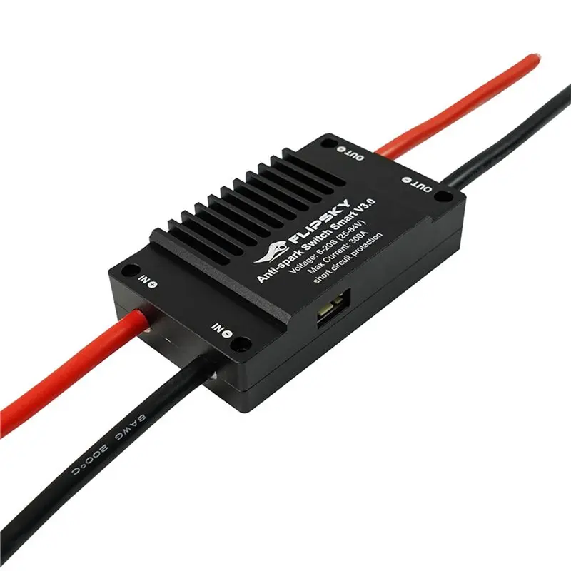 ABUO-FLIPSKY Smart Anti-Spark Switch V3.0 300A Short Circuit Protection For FPV Drone For DIY Off-Road Vehicle Applications Robo
